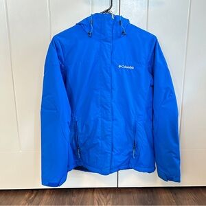 Columbia Bright Blue Raincoat